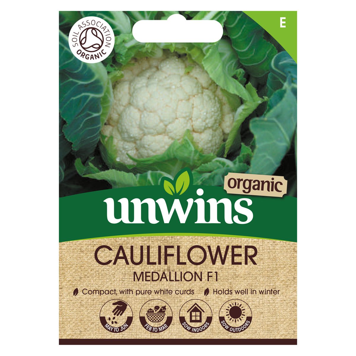 5051618035996 1 Cauliflower Medallion F1 Organic Seeds.jpg